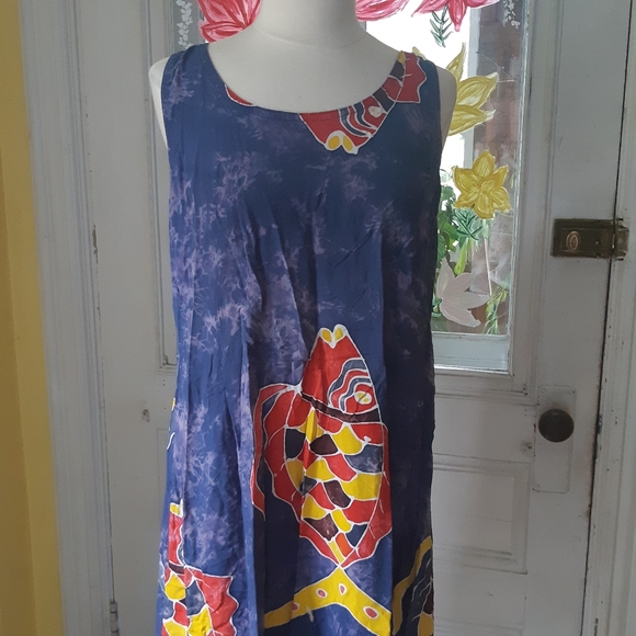 Sleevless Summer dress Size L - Picture 3 of 9